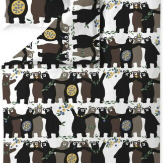 Finlayson Kopla pussilakanasetti 150x210+50x60 cm keltainen/sininen