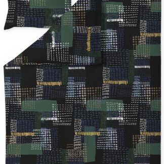 Finlayson Rakastettu pussilakanasetti 150x210+50x60 cm vihreä/keltainen