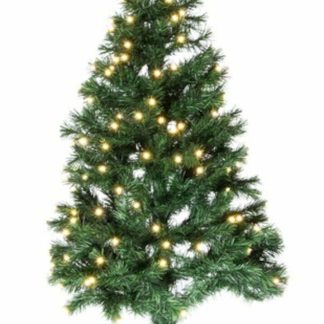 Finnlumor joulukuusi valoilla vihreä 150 cm 150LED