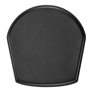 Hans K ZigZag nojatuolin pehmuste bonded nahka musta