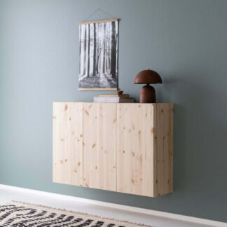 Havu kaappi 120x32 cm puuvalmis