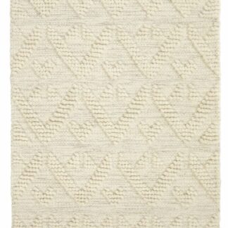 Helmi villamatto 80x150 cm luonnonvalkoinen