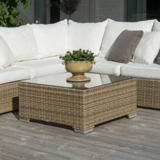 Hillerstorp Valencia polyrottinki sohvapöytä 80x80x40cm