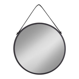 House Nordic Trapani seinäpeili Ø60 cm musta