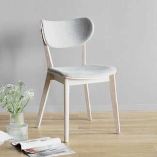 Rowico Kato tuoli valkolakattu tammi/vaaleanharmaa