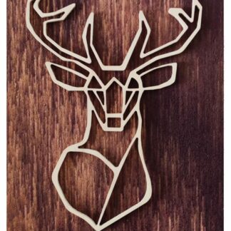 Koivuiset Peura akustiikkataulu 36x56 cm tuulihaukka