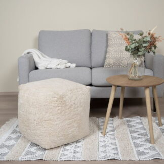 Lumi puuvillamatto 200x290 cm valkoinen