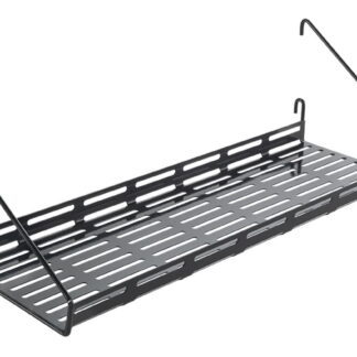 Metaltex Mural hylly 43x15x13 cm, musta