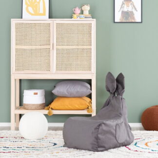 Pupu säkkituoli tummanharmaa