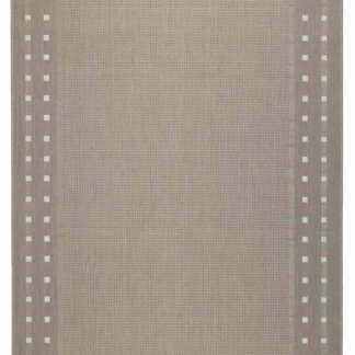 Ruutu matto 200x290cm pellava