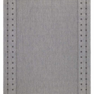 Ruutu matto 200x290cm vaaleanharmaa