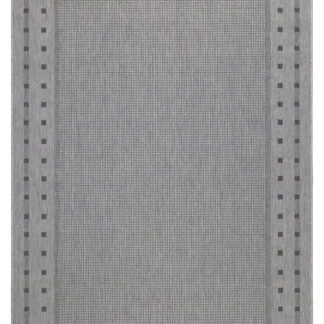 Ruutu matto 200x290cm musta