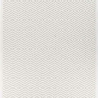 Narma Kalana kaksipuolinen puuvillamatto valkoinen 70x140 cm