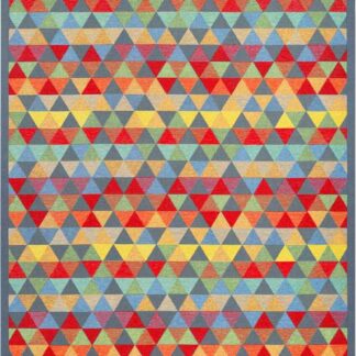 Narma Luke kaksipuolinen puuvillamatto monivärinen 160x230 cm