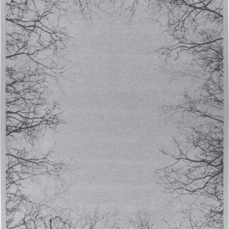 Narma Puise kaksipuolinen puuvillamatto hopea 100x160 cm