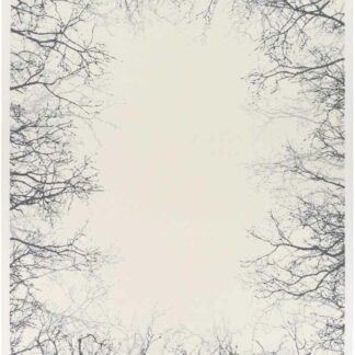 Narma Puise kaksipuolinen puuvillamatto valkoinen 160x230 cm