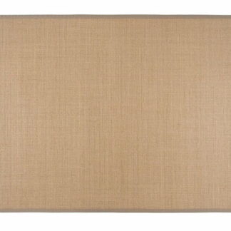 VM Carpet Sisal matto 160x230 cm beige harmaa, 70 mm kanttaus