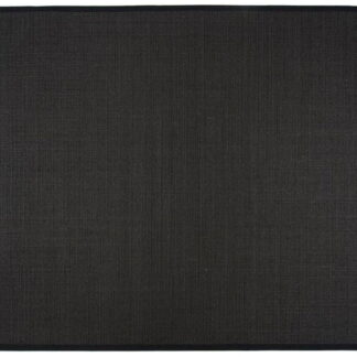 VM Carpet Sisal matto 80x250 cm musta, 70 mm kanttaus
