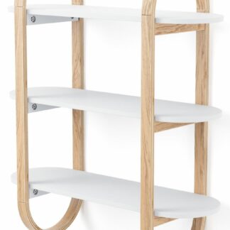 Umbra Bellwood seinähylly 65,2x23,6x74,9cm luonnonväri/valkoinen