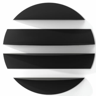 Umbra Solis hyllyt 4 kpl setti 76,2x76,2x18,5 cm musta