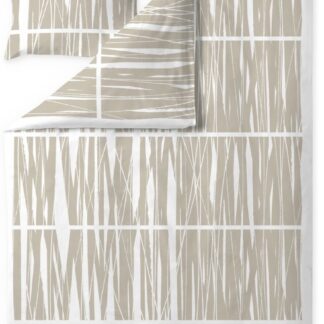 Vallila Heinikko pussilakanasetti 150x210 cm + 50x60 cm beige