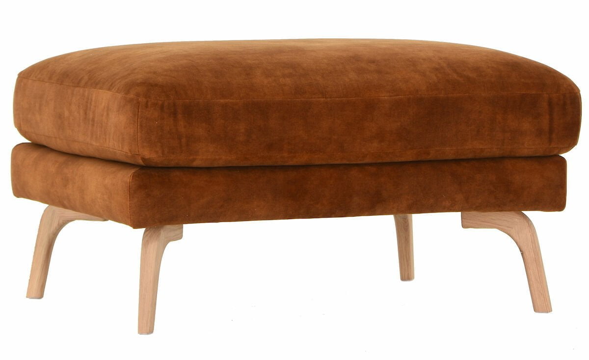 Floss rahi 83x63 cm ruoste Adore 28, valkotammi jalat