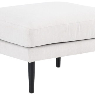 Kajo rahi 70x60 luonnonvalkoinen Ronda 06, mustat jalat