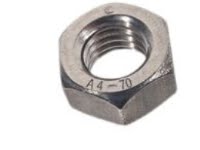 6kt mutteri M20 A4 - DIN 934 6kt mutterit ruostumatonta terästä A4 50kpl