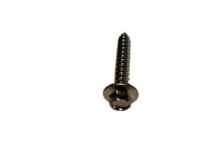 Montageskrue 6,5x40 stål - FZB Montageskrue m/6kt. hoved og flange stål 100stk