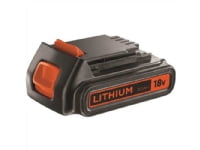 Black & Decker BL2018, Akku, Litiumioni (Li-Ion), 2 ah, 18 V, Musta, Oranssi