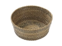Brødkurv Bastian Ø15x6 cm Rund Nitoflet Lys/Mørk,1 stk
