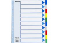Esselte Plastic tabs, A4, 245 mm, 297 mm