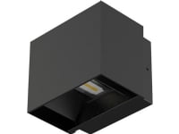 TANGO LED 10W 3000K 800LM SORT med UP/DOWN justerbart lys.
