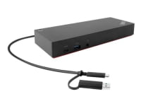 Lenovo ThinkPad Hybrid USB-C USB-A-telakalla - Telakointiasema - USB-C - 2 x HDMI, 2 x DP - GigE - 135 Watt - Lajittele