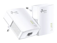 TP-LINK TL-PA7017 KIT - Powerline-sovitinsarja - HomePlug AV (HPAV) - Kytkettävä (2 kpl pakkaus)