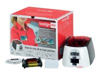 Evolis Badgy 100, Värisublimaatio/lämpösiirto, 260 x 300 DPI, PVC-muovi, 80 kortti/h, 80 kortti/h, 0.50 - 0.76 µm