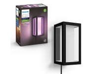 Philips Hue White and Color Ambiance Impress - Seinälamppu - LED - 8 W (samanlainen 49 W) - 16 miljoonaa väriä - 2000-6500 K - musta