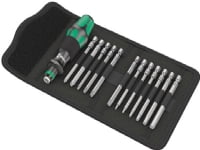 Wera 05004171001, Polkupyörän työkalu, Polkupyörän työkalusetti, Musta, Vihreä, T10,T20,T25,T30, 2,2.5,3,4,5,6 mm, 150 mm