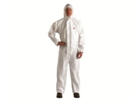 3M 4510, Valkoinen, XL, SML, Aikuinen, Unisex, Vetoketju