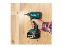 Makita DTD152Z - iskuväännin - akkukäyttöinen - 1/4 jarruton 6,35 mm - 165 N-m - 125 mm - ei akkua - 18 V
