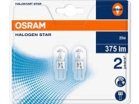 Osram Halogen Bulb Halostar 20W G4 2Pcs