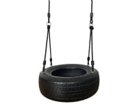 NORDIC PLAY Dækgynge med sort reb