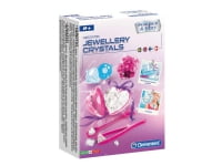 Clementoni Jewellery Crystals, Mineralogia, 8 vuosi/vuosia, Sininen, Vaaleanpunainen, Valkoinen