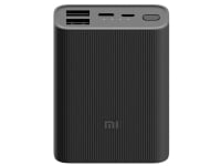 Xiaomi Mi Power Bank 3 Ultra Compact - Powerbank - 10000 mAh - 3 lähtöliitintä (2 x USB, USB-C)