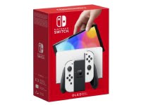 Nintendo | Switch OLED - Pelikonsoli - Full HD - 64 Gt - Valkoinen | Sisältää 2 x Joy-Con (valkoinen)