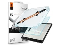 Spigen EZ FIT GLAS.tR, Tesla Model 3, Läpinäkyvä, Karkaistu lasi, 9H, Kirkas näytönsuoja