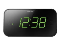 Philips TAR3306/12, Digitaalinen herätyskello, Suorakulmio, Musta, FM, 87,5 - 108 MHz, Kiina