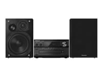 Panasonic SC-PMX92, Kodin miniaudiojärjestelmä, Musta, 120 W, 3-suuntainen, 14 cm, 24-bit/192kHz
