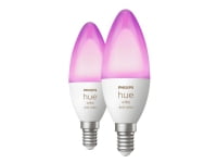 Philips Hue White and Colour Ambiance kynttilät - E14 polttimot - 2 kpl