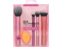 Real Techniques EVERYDAY ESSENTIALS, Meikkisivellinsetti, Sekalainen, Synteettinen, Musta, Oranssi, Ruusu, Valkoinen, 5 kpl